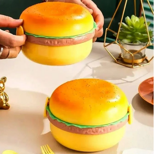 Lunch Box Burger-Shaped